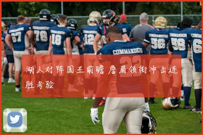 湖人对阵国王前瞻 詹眉领衔冲击连胜考验